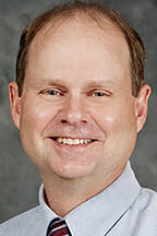 Dr. Warner Cribb, geosciences professor