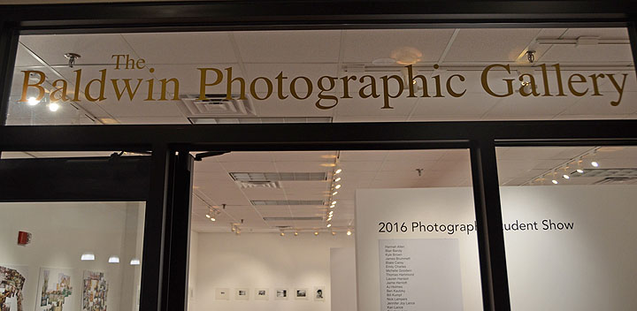 The Photography Student Show is on display in the Baldwin Photographic Gallery located on the second floor of the John Bragg Media and Entertainment Building. (MTSU photos by Steven Michael Johnson)
