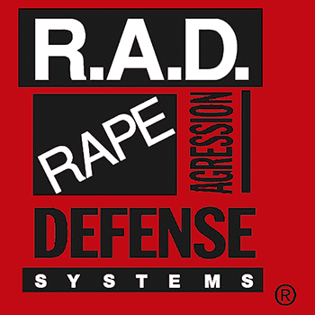 Logo of the Rape Aggression Defense (RAD) Systems self-defense training course