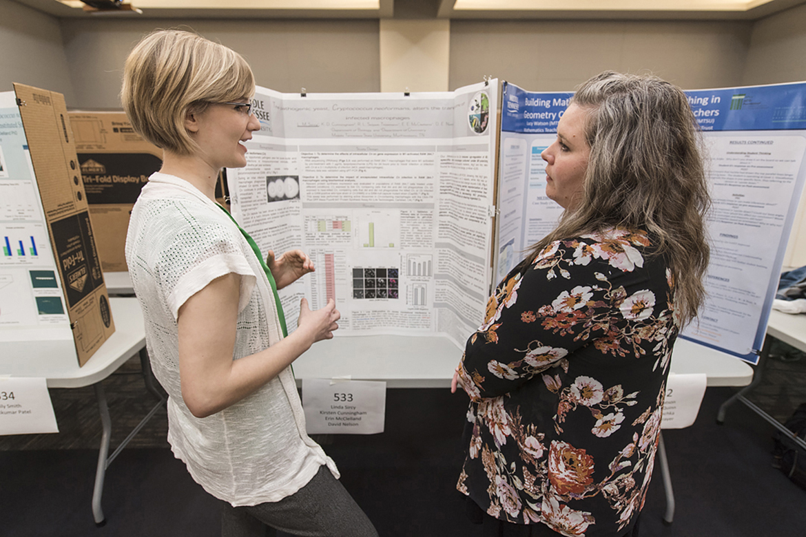MTSU student Kirsten Cunningham received a Goldwater Scholarship.