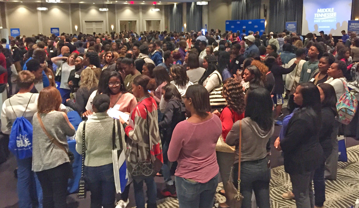 One of the largest-ever True Blue Tour crowds attended Memphis event.