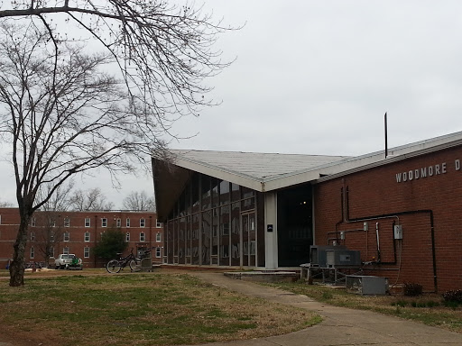 The entrance to Woodmore Hall