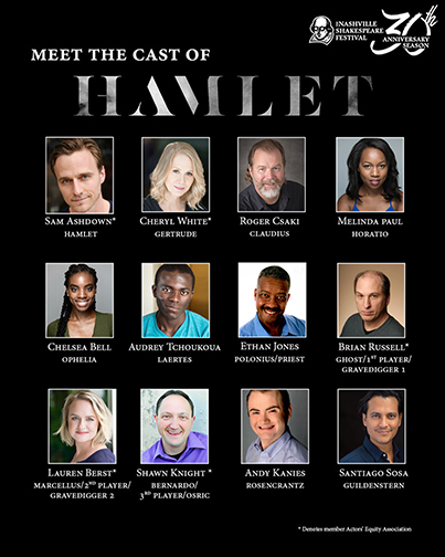 NSF Hamlet cast poster
