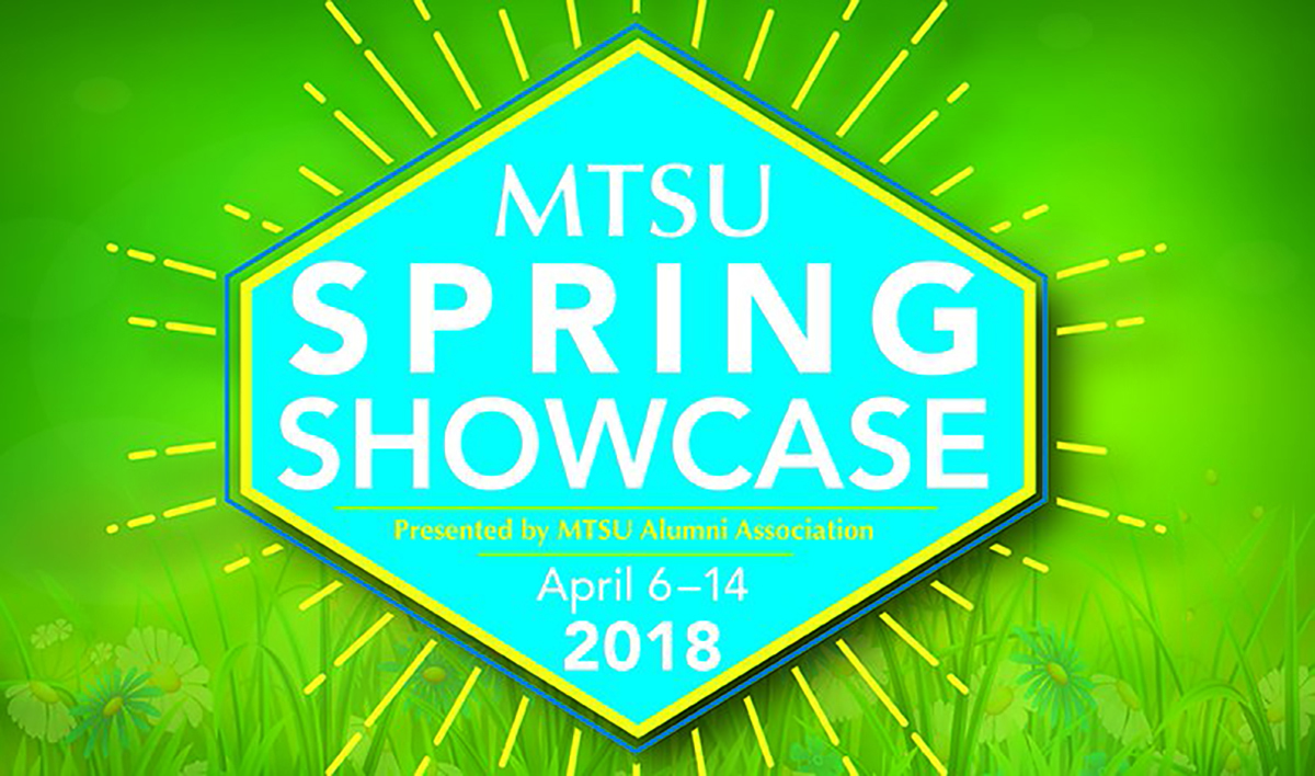 2018 MTSU Alumni Spring Showcase logo