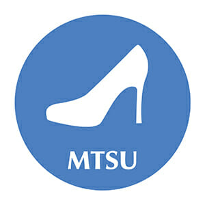 MTSU Walk a Mile in Her Shoes button