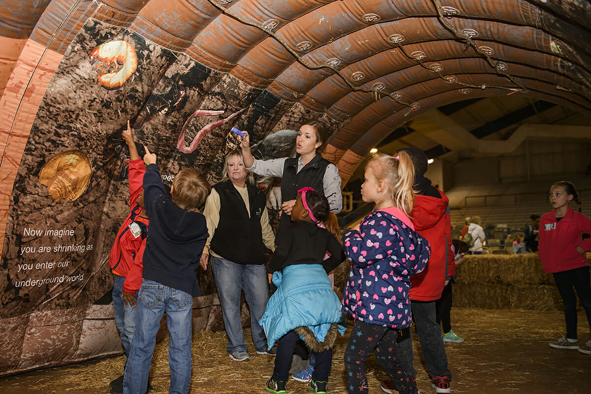 Teaching about soil conservation