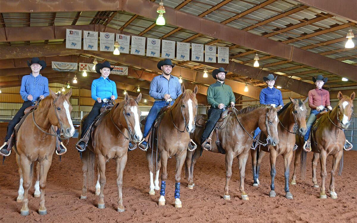 MTSU Western team members are shown before a recent practice. They compete in the May 3-6 IHSA National Championships.