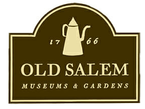 logo for the historic Moravian village of Old Salem in Winston-Salem, North Carolina