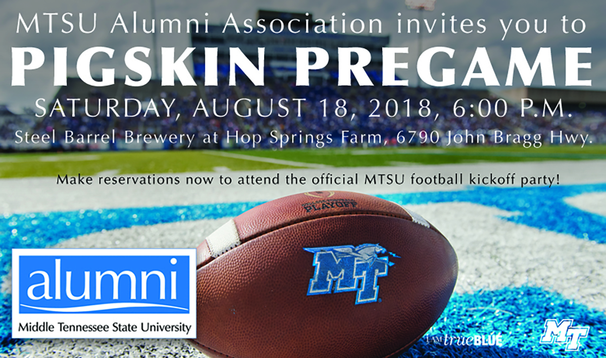Graphic for Pigskin Pregame 2018