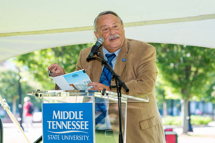 Harold Whiteside, dean, College of Behavioral and Health Sciences