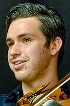Austin Derryberry of Unionville, Tenn., an August 2019 MTSU audio production graduate and award-winning multi-instrumentalist