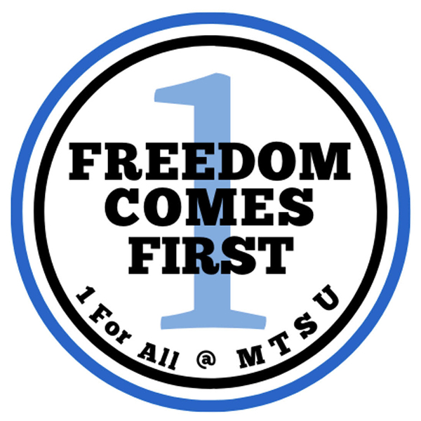 Freedom Comes First logo