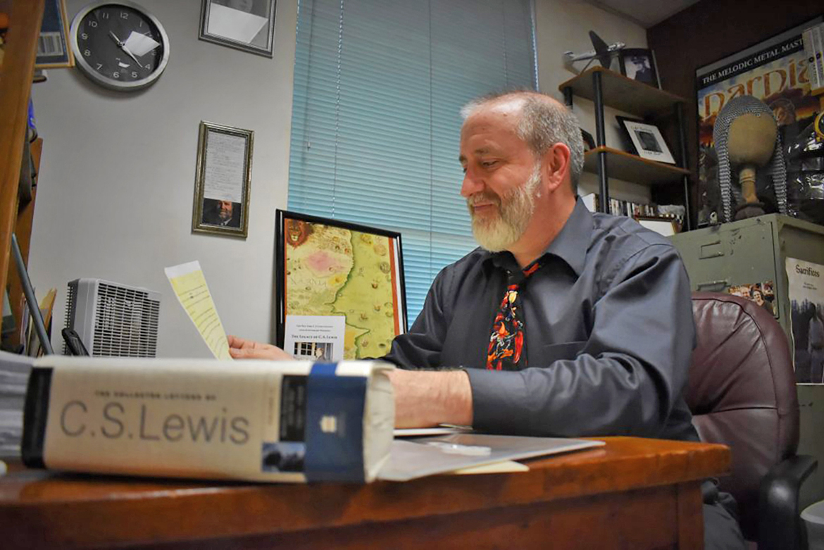 Dr. Charlie Starr, an MTSU alumnus and one of the world's foremost C.S. Lewis scholars, has discovered a lost attempt by Lewis at a sequel to "The Screwtape Letters." Starr is an associate professor of English at Alderson Broaddus University in Philippi, West Virginia. (Photo submitted