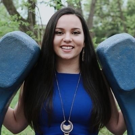 Outgoing Board of Trustees student representative Samantha Eisenberg is shown at the MTSU horseshoe in Walnut Grove in this undated photo. (Photo submitted)
