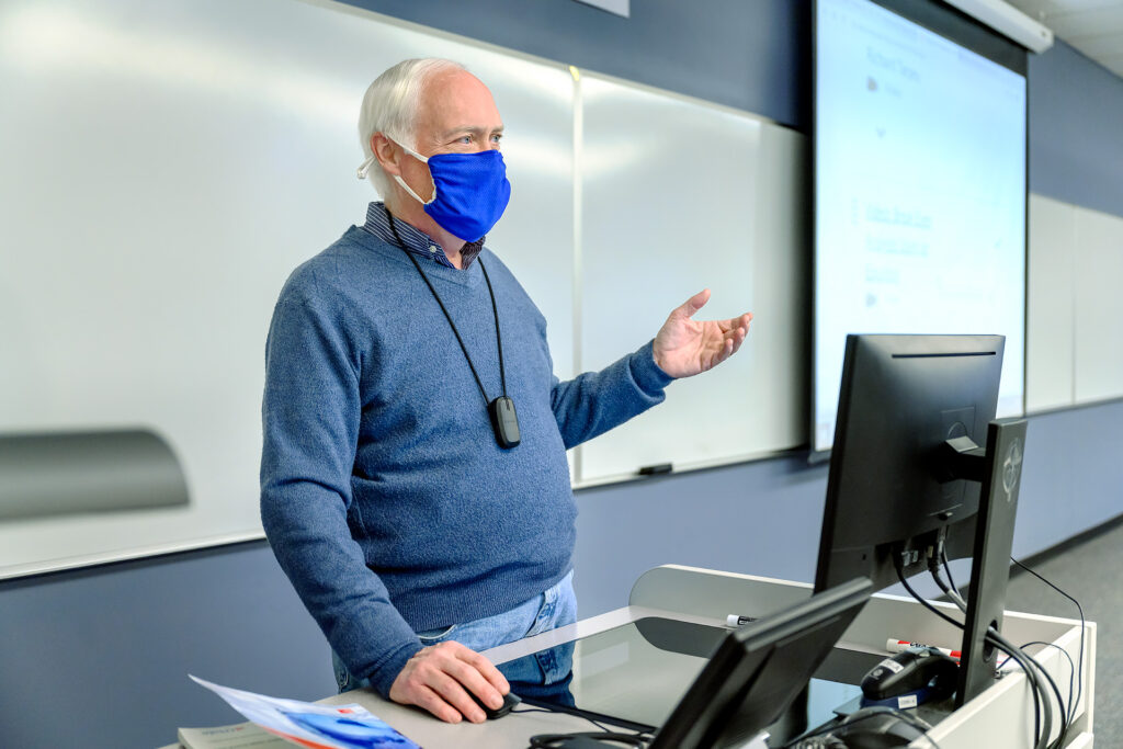 Business and Supply Chain Management faculty Richard Tarpey Faculty Profile. (J. Intintoli)