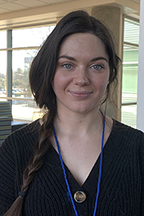 Marie McCord, senior MTSU computer science major at 2022 HackMT