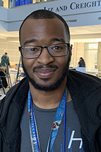 Myles Chisholm, MTSU senior computer science major at 7th annual HackMT