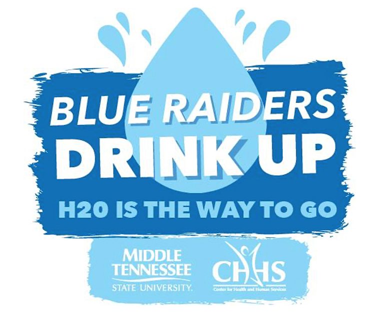 Blue Raiders Drink Up logo