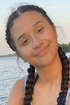 Maria Pina Valencia, junior interior design major