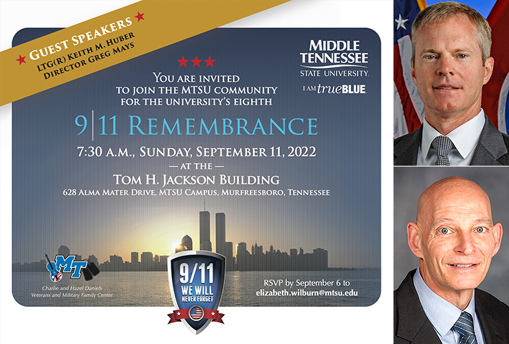 2022 9/11 Remembrance graphic for this year's ceremony