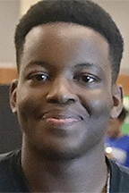 Tobias Gurley, president, Black Student Union, biology major