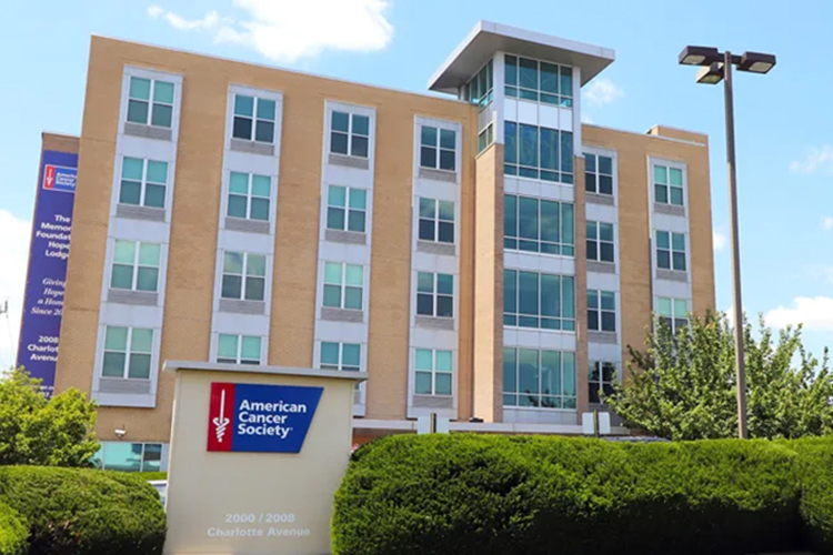 The exterior of the American Cancer Society Hope Lodge on Charlotte Avenue in Nashville, Tenn. (Courtesy of American Cancer Society website)