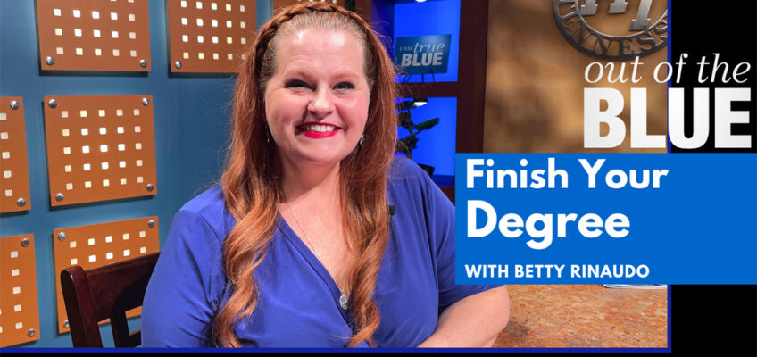 Betty Rinaudo, coordinator of the Graduate MT program at Middle Tennessee State University, was featured in the July 2024 edition of “Out of the Blue,” the university's television magazine program. (MTSU photo illustration by Joe Poe)