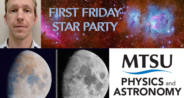 MTSU Dec. 6 First Friday Star Party promo graphic