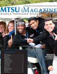 Click on the cover above to download the iPad-only version of "MTSU Magazine"!