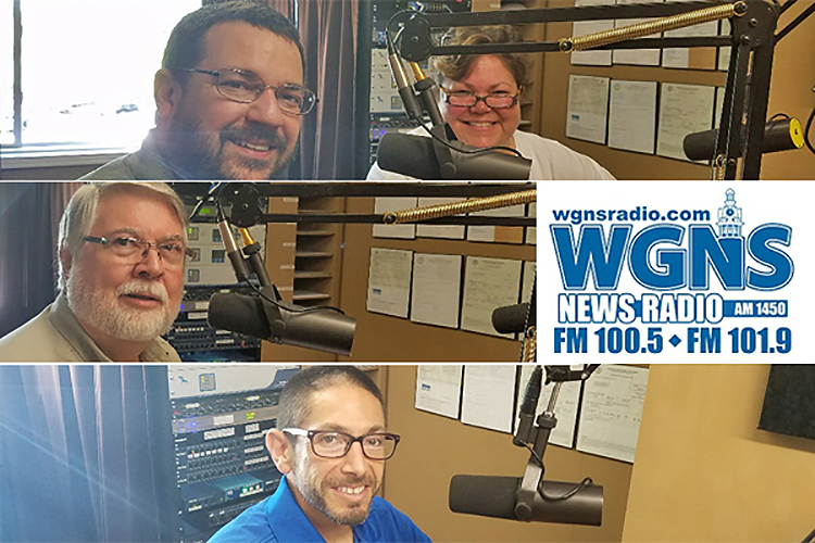 MTSU guests on WGNS Radio in July 2017