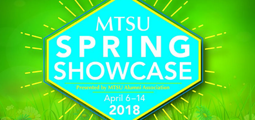 2018 MTSU Alumni Spring Showcase logo