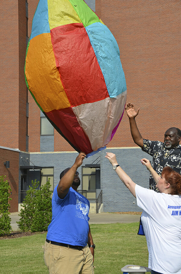 Aerospace course hot air balloon