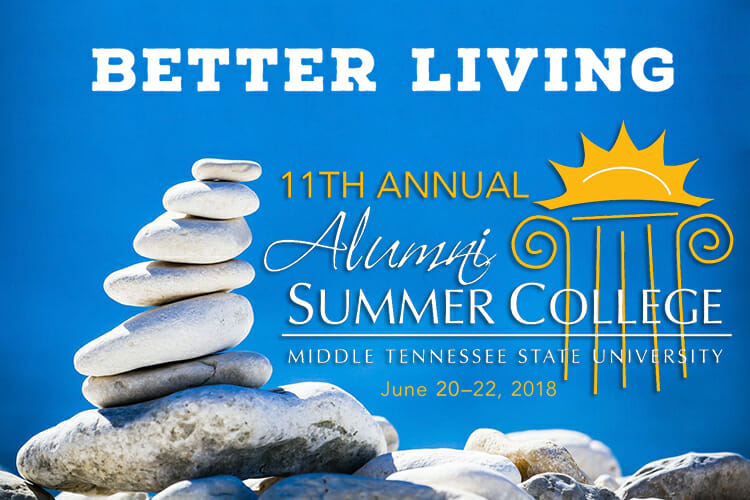2018 Alumni Summer College graphic