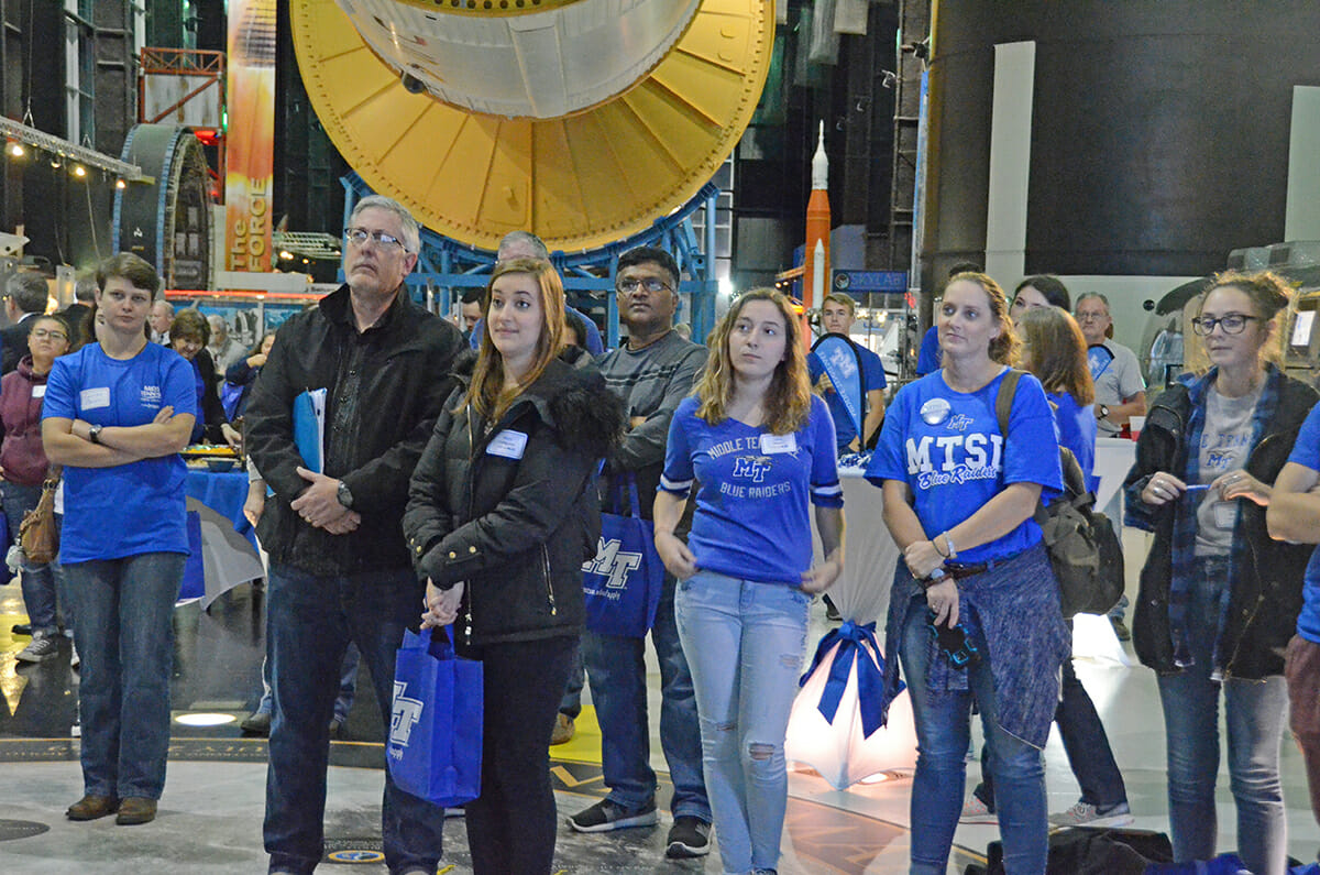 Crowd at Huntsville, Ala., True Blue Tour event