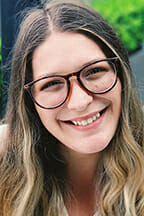 Senior theatre major Dallas Boudreaux of Knoxville, Tennessee, who portrays “Violet Winstead” in the November 2018 MTSU Theatre production of “9 to 5: The Musical”