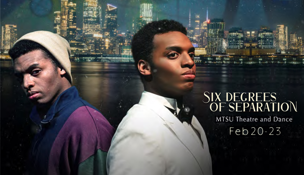 image of MTSU Theatre actor Caleb Mitchell in costume as “Paul” in the spring 2020 production of 