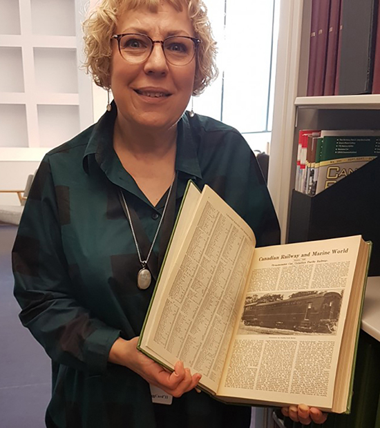 Sharon Babaian, curator of transportation, Canada Science and Technology Museums Corp. in Ottawa, Ontario, is one of several guest lecturers who will speak virtually to students in the public history course taught by MTSU professor Martha Norkunas. (Submitted photo)