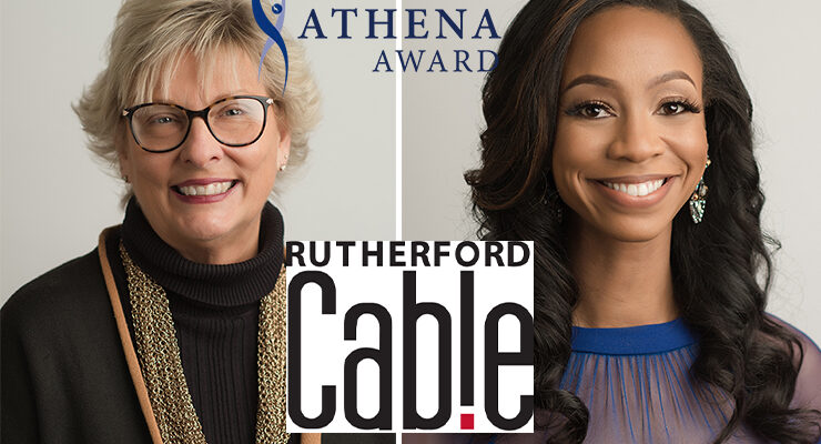 Diane Turnham and LaShan Dixon, 2020 ATHENA Award recipients
