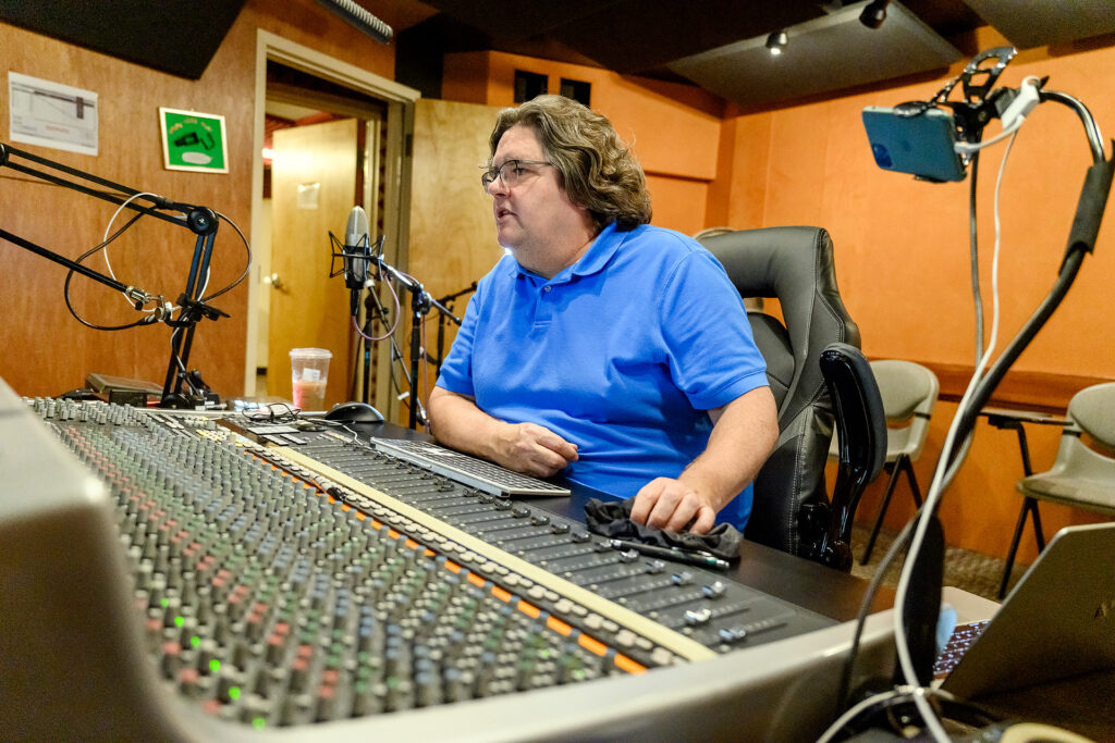 Bill Crabtree had to get creative with teaching his students when the pandemic hit. (Photo: J. Intintoli)