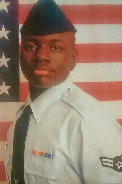 From 2006-10, Dravidi Q. Pasha served in the U.S. Air Force with the Tennessee Air National Guard’s 164th Airlift Wing’s logistics readiness squadron, with the rank of airman first class. He is scheduled to graduate from MTSU in 2021. (Submitted photo)