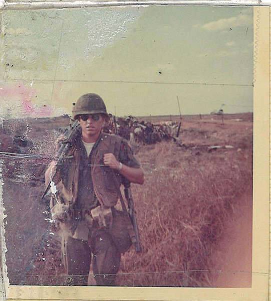 MTSU alumnus John Patterson (Class of 1972) was 21 in 1969 and serving in the U.S. Army’s 82nd Airborne in Phu Loi, Vietnam. He served three years and reached the rank of specialist 5th class. (Submitted photo)