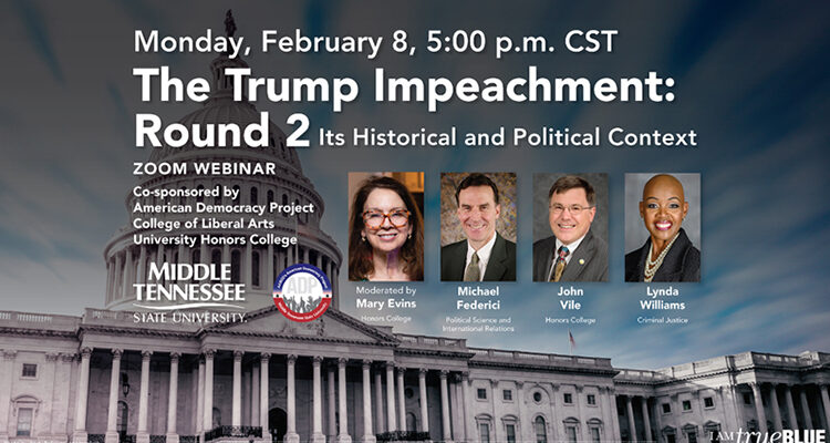 2nd impeachment webinar graphic
