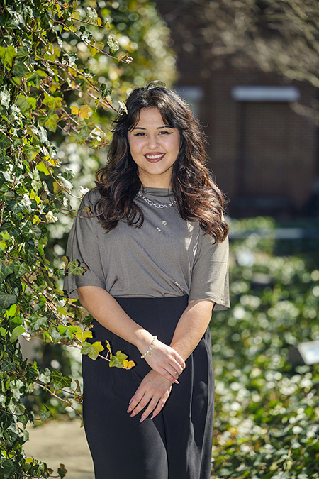 The committee for Middle Tennessee State University’s annual student research and creative activity exposition “Scholars Week” named MTSU senior forensic science major Miquellie Bonner of Mt. Juliet, Tenn., its first student ambassador. The event takes place 10:30 a.m. March 25 at the Student Union Building ballroom on campus. (MTSU photo by Andy Heidt)