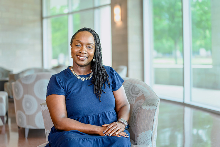 Michelle Stevens heads Middle Tennessee State University’s new Fairness, Justice and Equity Center as director. The center, part of the College of Education, seeks to recruit diverse faculty, teacher candidates and educational personnel from a multitude of backgrounds to facilitate a community of educators that best serves all students. (MTSU photo by J. Intintoli)