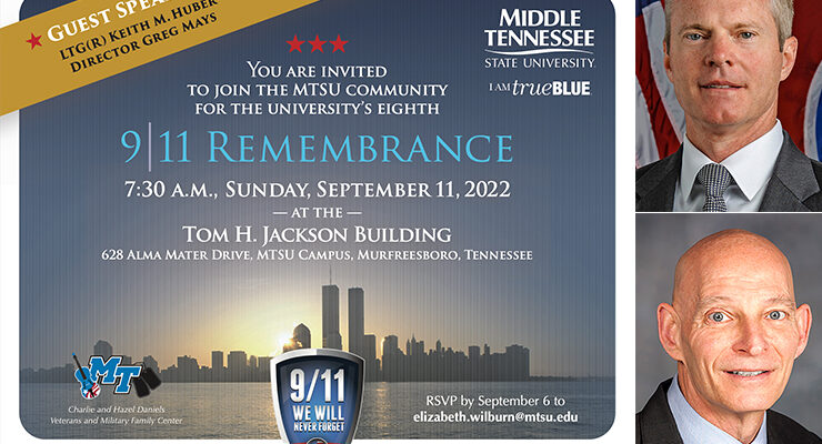 2022 9/11 Remembrance graphic for this year's ceremony