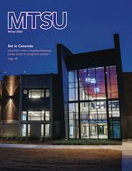 Winter2023MTSUMagazine cover