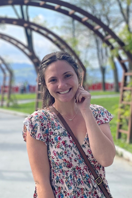 Shown here in an undated photo in Spain, Brittney Johnson, a 2020 graduate of Middle Tennessee State University and Martin, Tenn., native, has been awarded the Gates Cambridge Scholarship, an international award, to pursue a postgraduate degree at the University of Cambridge’s Faculty of Education in Cambridge, England. (Submitted photo)