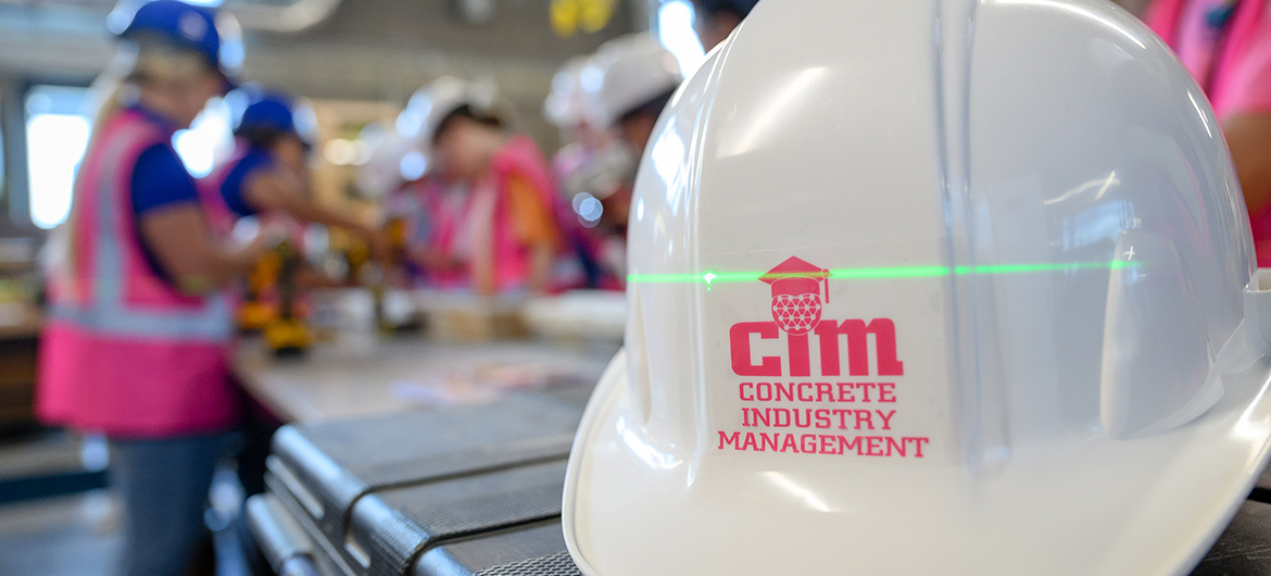 MTSU CIM Ladies in Concrete4.jpg A combined 220 middle and high school girls attended the Middle Tennessee State University Concrete Industry Management Ladies in Concrete event at MTSU in Murfreesboro, Tenn., in early May. The four-hour event was sponsored by CIM Patrons — a group of alumni and industry professionals who volunteer their time to promote, recruit and fundraise for the CIM program. (MTSU photo by J. Intintoli)