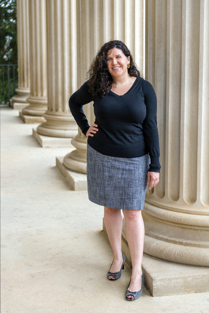 Modern medieval masculinity researcher Dr. Amy Kaufman, an assistant professor of English