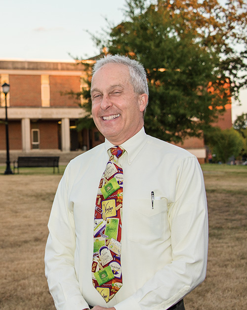 Dr. Tony Johnston of the Fermentation Science program